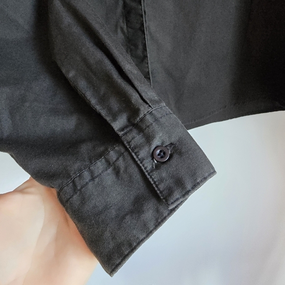 Wrangler Vintage Women's Western Rodeo Black Gold Foil Horse Shirt, Size Large - Picture 5 of 11